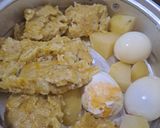 Foto langkah ke 7 dari resep Siomay Ayam Kuah Kacang homemade.