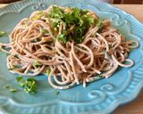 Foto del paso 3 de la receta: Pasta rápida integral..ÑAMI😋🌿🥄🍴🥄🍴🍽🍽🍝🍝🍝🍝