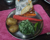 मक्की के आटे की टिक्की रेसिपी चरण 1 फोटो
