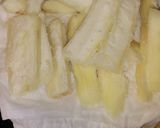 Foto del paso 3 de la receta: Yuca frita con salsa huancaína