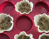 Une image de l'étape 3 de Tartelettes cœur de courgettes.