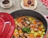 Foto langkah ke 9 dari resep Beef Stew Kuah Saffron.