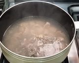 A picture of step 2 of Kashmiri Palak Gosht (Spinachmeat).