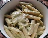 Foto del paso 8 de la receta: Pasta integral con salsa pesto a mi manera (receta vegana)