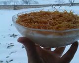 A picture of step 4 of Vermicelli with Cream (Sha'iriyyeh bil Qishta).