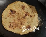 A picture of step 2 of Ash Gourd or Petha Kaddu Parathas.