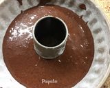 Foto del paso 6 de la receta 🍑Bizcocho de melocotón con cacao☕️