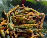 A picture of step 8 of Crispy Crunchy Bhindi.