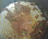 A picture of step 2 of Punjabi style Mattar paneer.