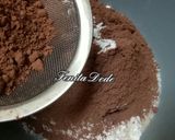 Foto langkah ke 1 dari resep Eggless Chocolate Cake (no mixer).