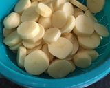 Une image de l'étape 1 de Pommes de terre sarladaises façon Laurent MARIOTTE.
