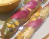 รูปขั้นตอนการทำที่ 4 ของ Edible Flowers EggWhite Roll 💐ดอกไม้ไข่ขาวโรล🌷มาโยไข่ขาวมะม่วง