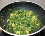 A picture of step 9 of Aloo Methi Sabzi(Curry).