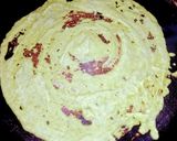 A picture of step 5 of Pesarattu Dosa /Sprouts whole moong dosa.