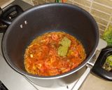 A picture of step 1 of Vegetables Rice.