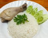 รูปขั้นตอนการทำที่ 4 ของ ข้าวมันไก่ (เมนูเด็กกินได้)