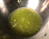 A picture of step 1 of Squash patties.