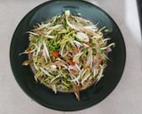 Foto langkah ke 4 dari resep Bunga Pepaya toge teri.