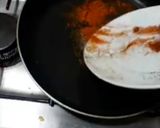 A picture of step 2 of Murgh Chanay dhaba style.