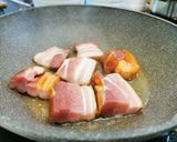 Tárkonyos burgonyakrémleves kolozsvári sült szalonnával recept fázis 4 fotója