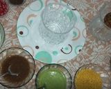 A picture of step 6 of Healthy Palak Moong dal pakoda chaat.