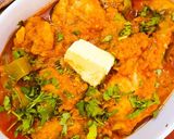 A picture of step 4 of Butter Chicken.