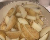 A picture of step 4 of Awesome potato wedgies.
