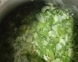 A picture of step 2 of Amaranth leaves curry.