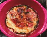 Une image de l'étape 8 de Flans aux tomates cerises.