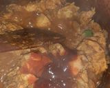 A picture of step 6 of Chilli sauce chicken fry.