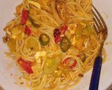 Foto langkah ke 4 dari resep Spaghetti Saus Instan.
