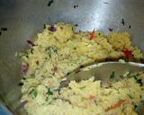 A picture of step 6 of Tumeric fried rice.