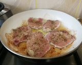Foto del paso 5 de la receta: Lomo con patatas al ajillo