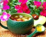 Hình bước làm 2 của món Cooktail nho