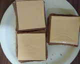 A picture of step 2 of Grilled Cheese sandwich.
