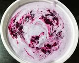 A picture of step 5 of Black currant ice cream.