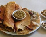 A picture of step 6 of A Healthy Protein rich multi grain Cheela / Adai Dosai.