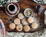 A picture of step 7 of Ma’amoul (Date filled cookies).