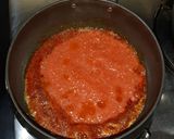 A picture of step 7 of Reshmi paneer curry.