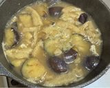 A picture of step 5 of Aubergine Miso Soup.
