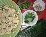 Foto langkah ke 5 dari resep Pepes Tahu Teri Jamur.