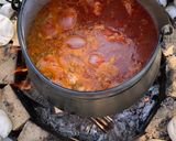 Bográcsos csirkepörkölt recept fázis 1 fotója