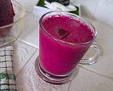 Foto langkah ke 4 dari resep Jus Buah Naga.