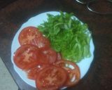 Foto del paso 2 de la receta: Bocadillo vegetal de lomo, bacon y mayonesa de cebolla frita