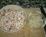 Foto del paso 2 de la receta: Macarrones con chanpiñones y pollo 