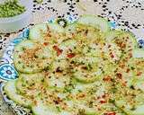 A picture of step 4 of Cucumber salad.