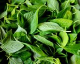 A picture of step 1 of Green Amaranth Mix Vegetable Sabzi.