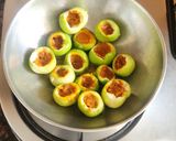 A picture of step 7 of Stuffed tinda.