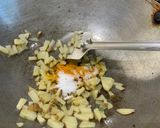 A picture of step 5 of Ridgegourd peels curry/Janhi chopa Patua/ jhinge Khosa batibasa#new.
