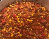 A picture of step 2 of Taco bake.